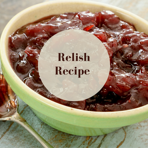 Purple onion and Zucchini relish ferment