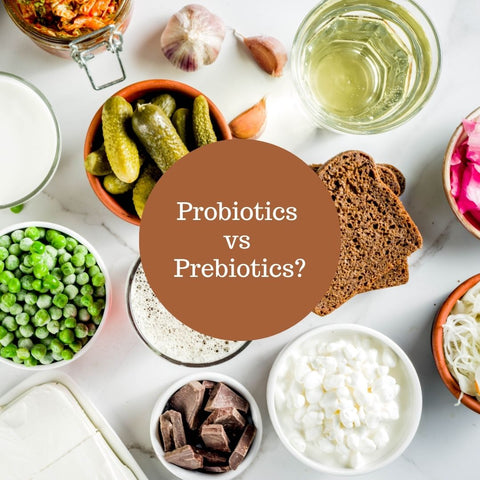 Probiotics vs Prebiotics: what's the difference?