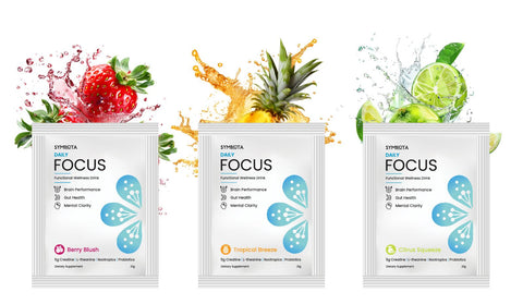 Introducing Symbiota Daily Focus: A functional wellness drink for brain performance, mental clarity and gut health