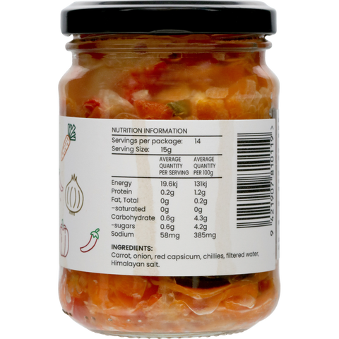 Fermented Chilero Relish