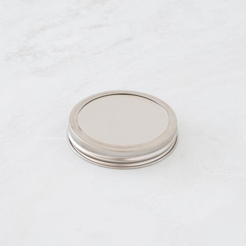option of two piece lid for fermenting jars