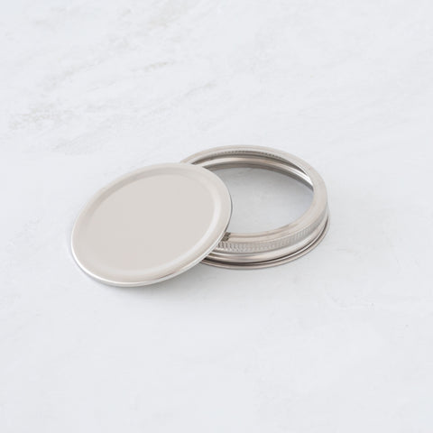 two piece lid option for fermenting jars