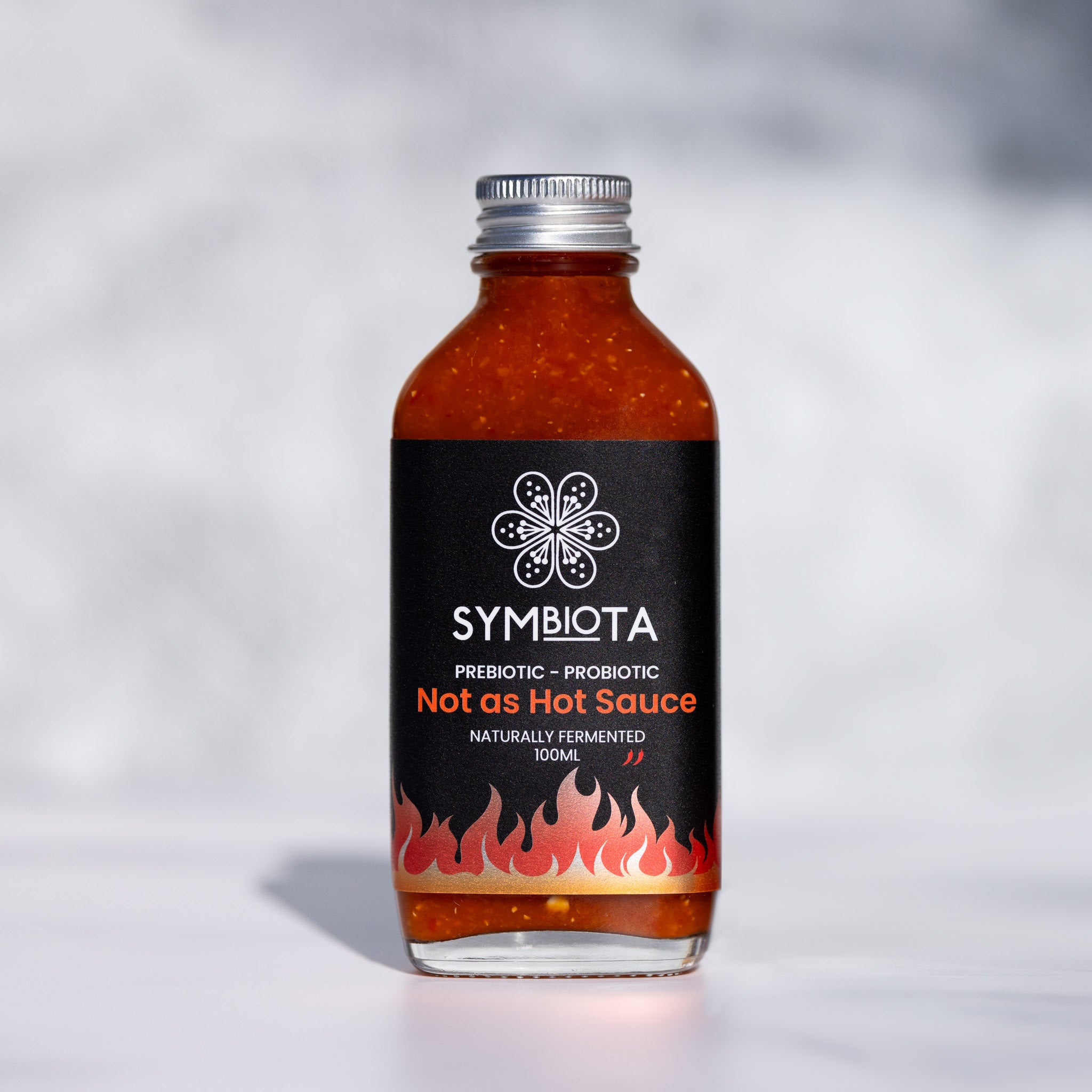 Not as Hot Sauce-Naturally Fermented (Medium Heat) 100ml