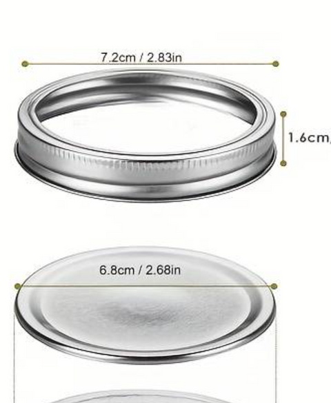 jar size for fermenting