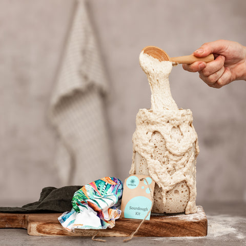 Sourdough Starter Kit- Organic & Super Active Starter!
