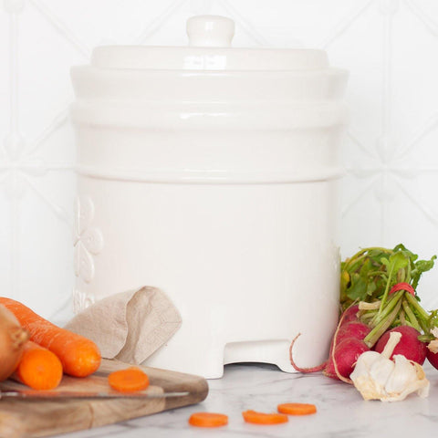4.5L glazed Fermentation pot